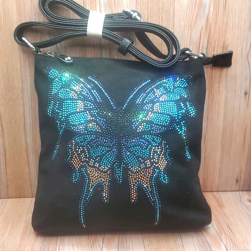 Butterfly 🦋 Bedazzled Crossbody